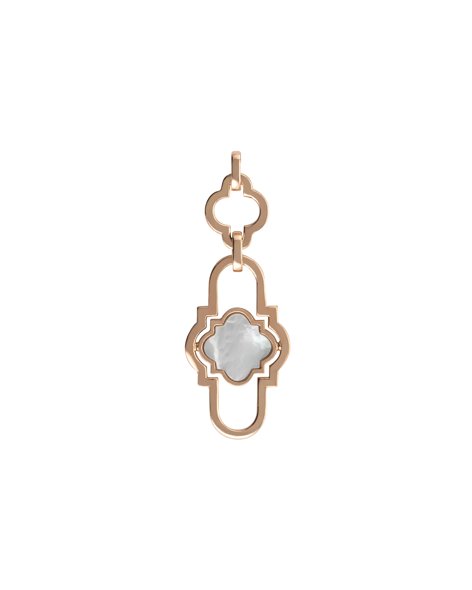Pendente rotante poesie oro rosa madreperla e diamanti | ELENÈRE – vista 6